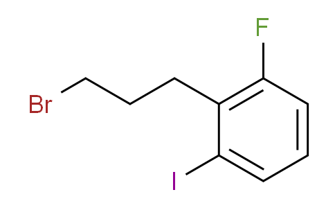 CAS No. 1806692-59-0, 1-(3-Bromopropyl)-2-fluoro-6-iodobenzene