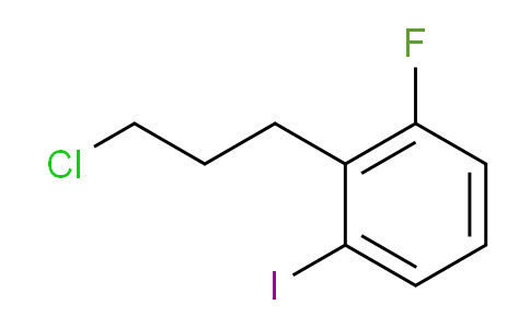 CAS No. 1804174-73-9, 1-(3-Chloropropyl)-2-fluoro-6-iodobenzene