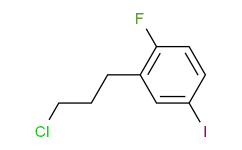 CAS No. 1806604-52-3, 1-(3-Chloropropyl)-2-fluoro-5-iodobenzene