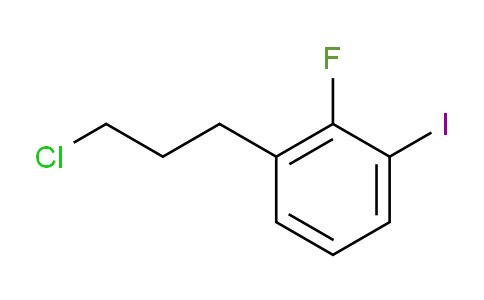 CAS No. 1805897-92-0, 1-(3-Chloropropyl)-2-fluoro-3-iodobenzene