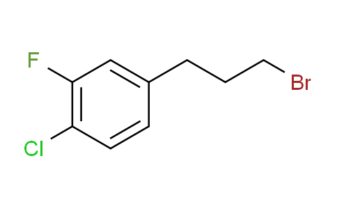 CAS No. 1057679-12-5, 1-(3-Bromopropyl)-4-chloro-3-fluorobenzene