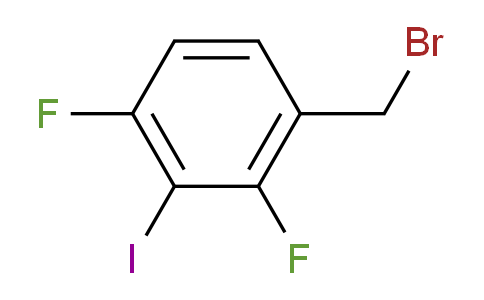 CAS No. 1628040-37-8, 1-(Bromomethyl)-2,4-difluoro-3-iodobenzene