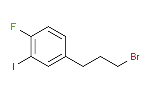 CAS No. 1803726-52-4, 1-(3-Bromopropyl)-4-fluoro-3-iodobenzene