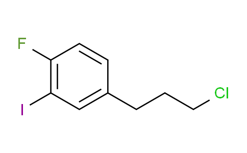 CAS No. 1806407-93-1, 1-(3-Chloropropyl)-4-fluoro-3-iodobenzene