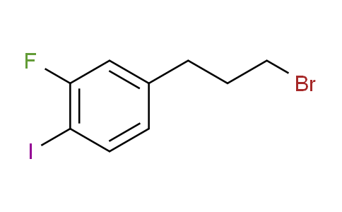 CAS No. 1806488-57-2, 1-(3-Bromopropyl)-3-fluoro-4-iodobenzene