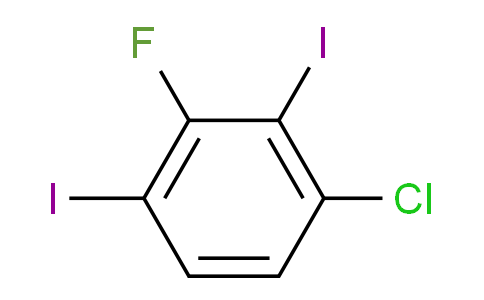 CAS No. 1805223-92-0, 1-Chloro-2,4-diiodo-3-fluorobenzene