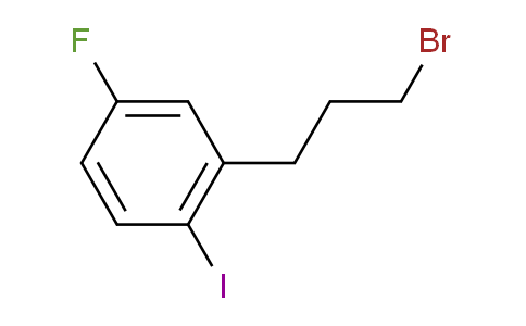 CAS No. 1806626-29-8, 1-(3-Bromopropyl)-5-fluoro-2-iodobenzene