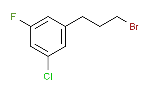 CAS No. 1806553-85-4, 1-(3-Bromopropyl)-3-chloro-5-fluorobenzene