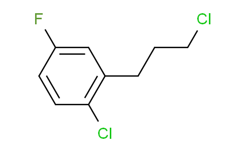 CAS No. 1603563-51-4, 1-Chloro-2-(3-chloropropyl)-4-fluorobenzene