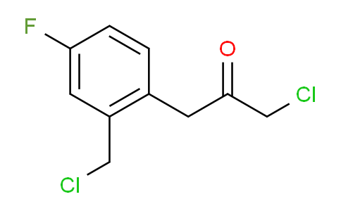 CAS No. 1804078-12-3, 1-Chloro-3-(2-(chloromethyl)-4-fluorophenyl)propan-2-one