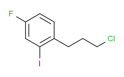 CAS No. 1806387-68-7, 1-(3-Chloropropyl)-4-fluoro-2-iodobenzene