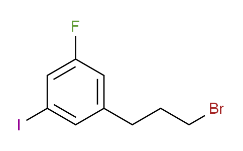 CAS No. 1805897-44-2, 1-(3-Bromopropyl)-3-fluoro-5-iodobenzene