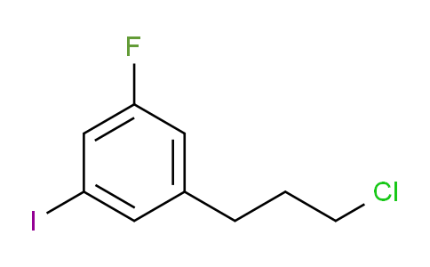 CAS No. 1806484-20-7, 1-(3-Chloropropyl)-3-fluoro-5-iodobenzene