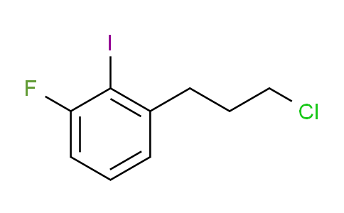 CAS No. 1804049-64-6, 1-(3-Chloropropyl)-3-fluoro-2-iodobenzene