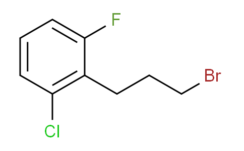 CAS No. 1057678-96-2, 1-(3-Bromopropyl)-2-chloro-6-fluorobenzene
