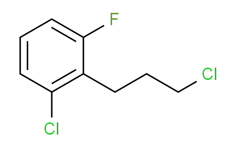 CAS No. 1057673-53-6, 1-Chloro-2-(3-chloropropyl)-3-fluorobenzene