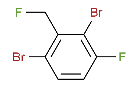 CAS No. 1803716-23-5, 1,3-Dibromo-4-fluoro-2-(fluoromethyl)benzene