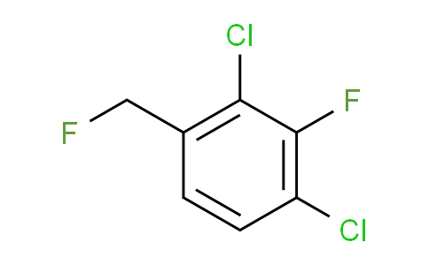CAS No. 1805467-57-5, 1,3-Dichloro-2-fluoro-4-(fluoromethyl)benzene
