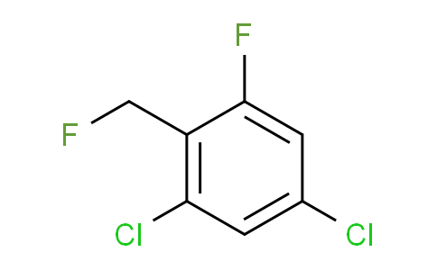 CAS No. 1803787-49-6, 1,5-Dichloro-3-fluoro-2-(fluoromethyl)benzene