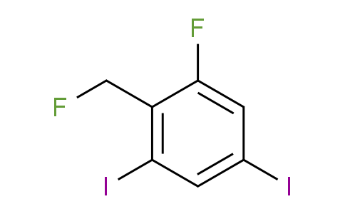 CAS No. 1803791-96-9, 1,5-Diiodo-3-fluoro-2-(fluoromethyl)benzene