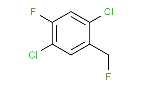 CAS No. 1803853-99-7, 1,4-Dichloro-2-fluoro-5-(fluoromethyl)benzene