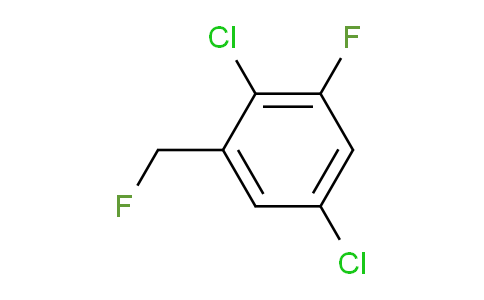 CAS No. 1806317-29-2, 1,4-Dichloro-2-fluoro-6-(fluoromethyl)benzene