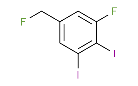 CAS No. 1804517-58-5, 1,2-Diiodo-3-fluoro-5-(fluoromethyl)benzene
