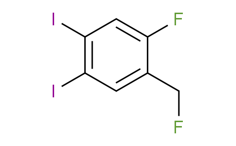 CAS No. 1803829-99-3, 1,2-Diiodo-4-fluoro-5-(fluoromethyl)benzene