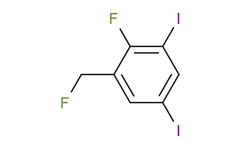 CAS No. 1804517-64-3, 1,5-Diiodo-2-fluoro-3-(fluoromethyl)benzene