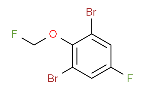 CAS No. 1804417-72-8, 1,3-Dibromo-5-fluoro-2-(fluoromethoxy)benzene