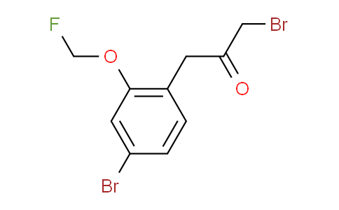 MC748815 | 1806293-07-1 | 1-Bromo-3-(4-bromo-2-(fluoromethoxy)phenyl)propan-2-one