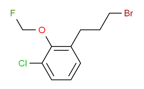 CAS No. 1804175-05-0, 1-(3-Bromopropyl)-3-chloro-2-(fluoromethoxy)benzene