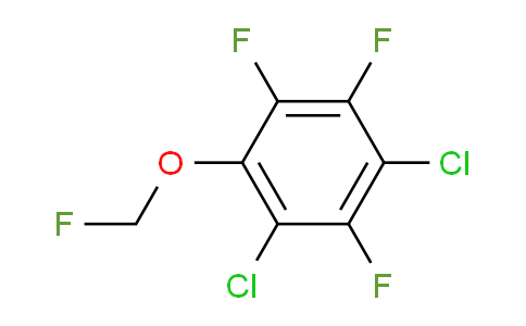 CAS No. 1806301-73-4, 1,3-Dichloro-4-fluoromethoxy-2,5,6-trifluorobenzene
