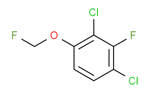 CAS No. 1803784-39-5, 1,3-Dichloro-2-fluoro-4-(fluoromethoxy)benzene
