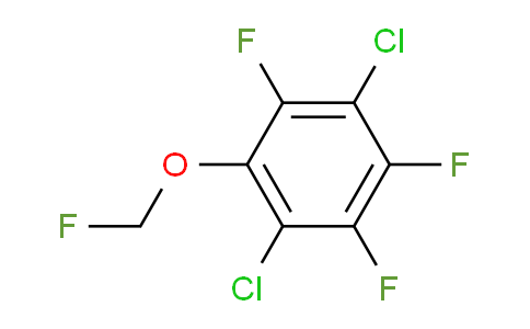 CAS No. 1804886-78-9, 1,4-Dichloro-2-fluoromethoxy-3,5,6-trifluorobenzene