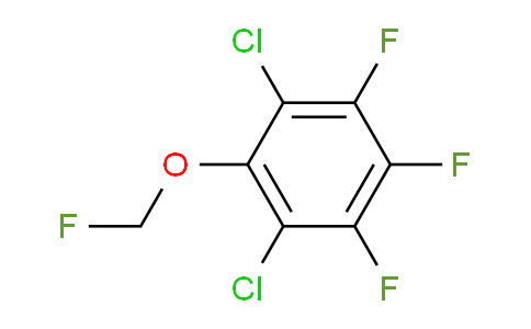 CAS No. 1803807-36-4, 1,3-Dichloro-2-fluoromethoxy-4,5,6-trifluorobenzene