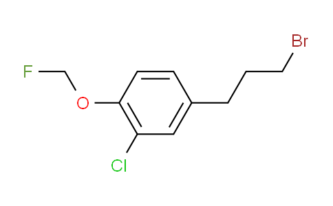 CAS No. 1806554-24-4, 1-(3-Bromopropyl)-3-chloro-4-(fluoromethoxy)benzene