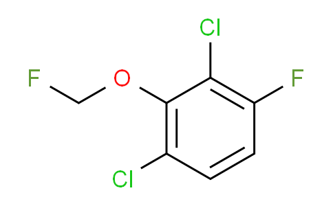 CAS No. 1804514-70-2, 1,3-Dichloro-4-fluoro-2-(fluoromethoxy)benzene
