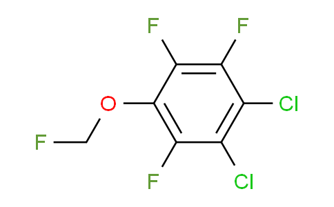 CAS No. 1805479-09-7, 1,2-Dichloro-4-fluoromethoxy-3,5,6-trifluorobenzene