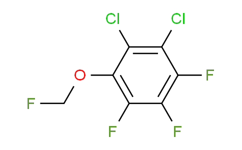 CAS No. 1803784-63-5, 1,2-Dichloro-3-fluoromethoxy-4,5,6-trifluorobenzene