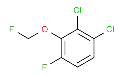 CAS No. 1806346-29-1, 1,2-Dichloro-4-fluoro-3-(fluoromethoxy)benzene