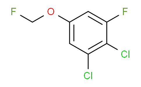 CAS No. 1803807-10-4, 1,2-Dichloro-3-fluoro-5-(fluoromethoxy)benzene