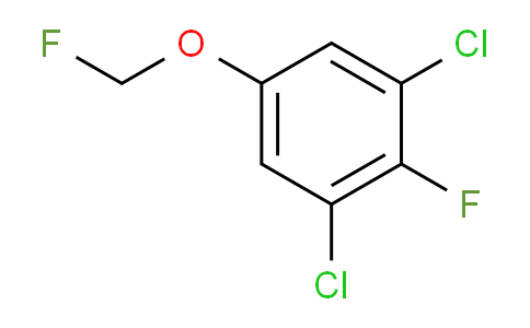 CAS No. 1804886-40-5, 1,3-Dichloro-2-fluoro-5-(fluoromethoxy)benzene