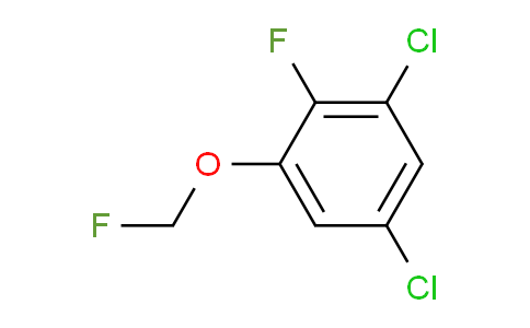 CAS No. 1805478-70-9, 1,5-Dichloro-2-fluoro-3-(fluoromethoxy)benzene
