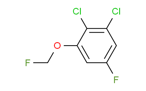 CAS No. 1803725-29-2, 1,2-Dichloro-5-fluoro-3-(fluoromethoxy)benzene