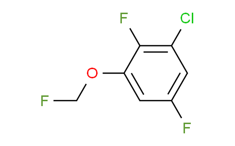 CAS No. 1807260-84-9, 1-Chloro-2,5-difluoro-3-(fluoromethoxy)benzene