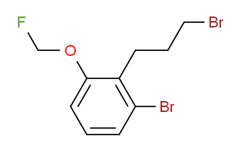 CAS No. 1806478-50-1, 1-Bromo-2-(3-bromopropyl)-3-(fluoromethoxy)benzene
