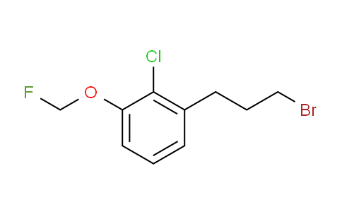CAS No. 1805684-81-4, 1-(3-Bromopropyl)-2-chloro-3-(fluoromethoxy)benzene