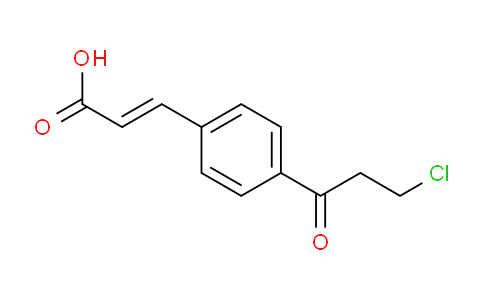 CAS No. 1807427-25-3, (E)-3-(4-(3-Chloropropanoyl)phenyl)acrylic acid