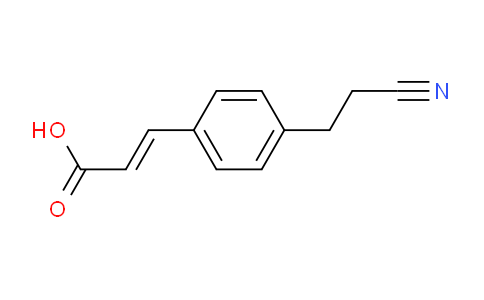 MC748908 | 1807416-09-6 | (E)-3-(4-(2-Cyanoethyl)phenyl)acrylic acid